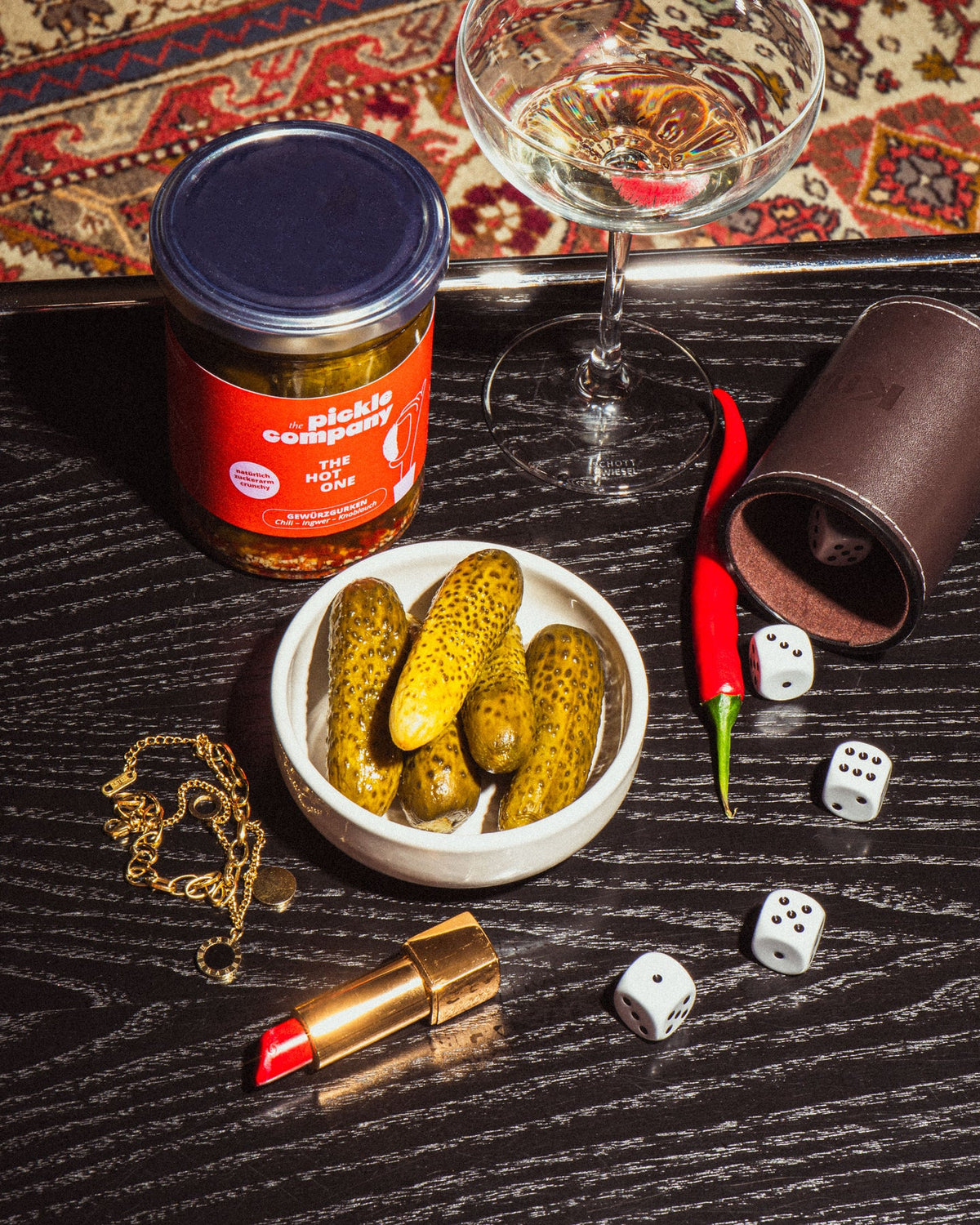 Gewürzgurken 'The Hot One' The Pickle Company