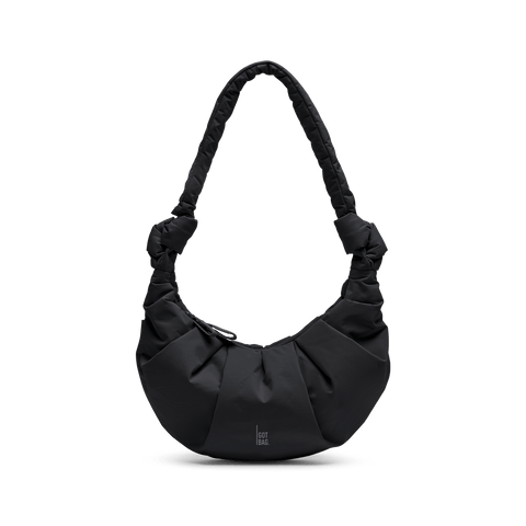 Pleat Moon Bag Small 'Black' – Monochrome Edition GOT BAG
