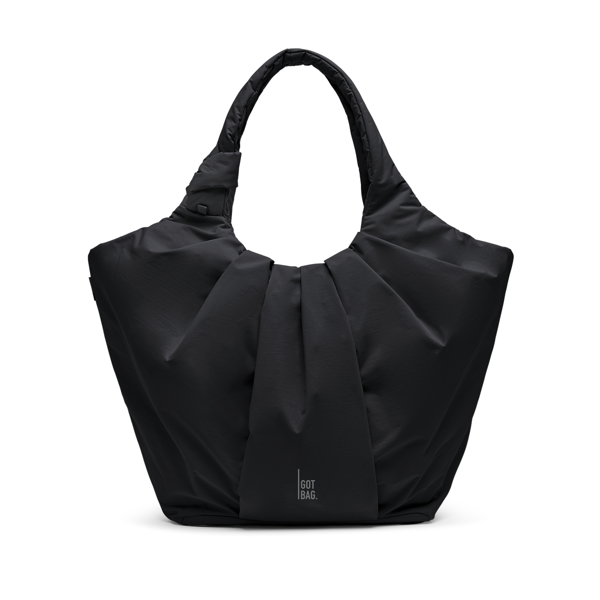 Pleat Tote Bag 'Black' – Monochrome Edition GOT BAG