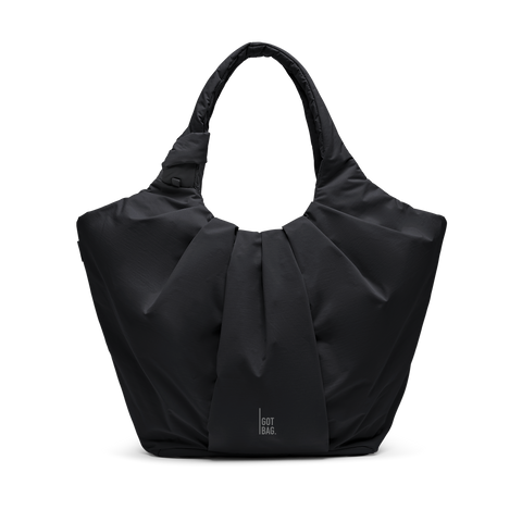 Pleat Tote Bag 'Black' – Monochrome Edition GOT BAG