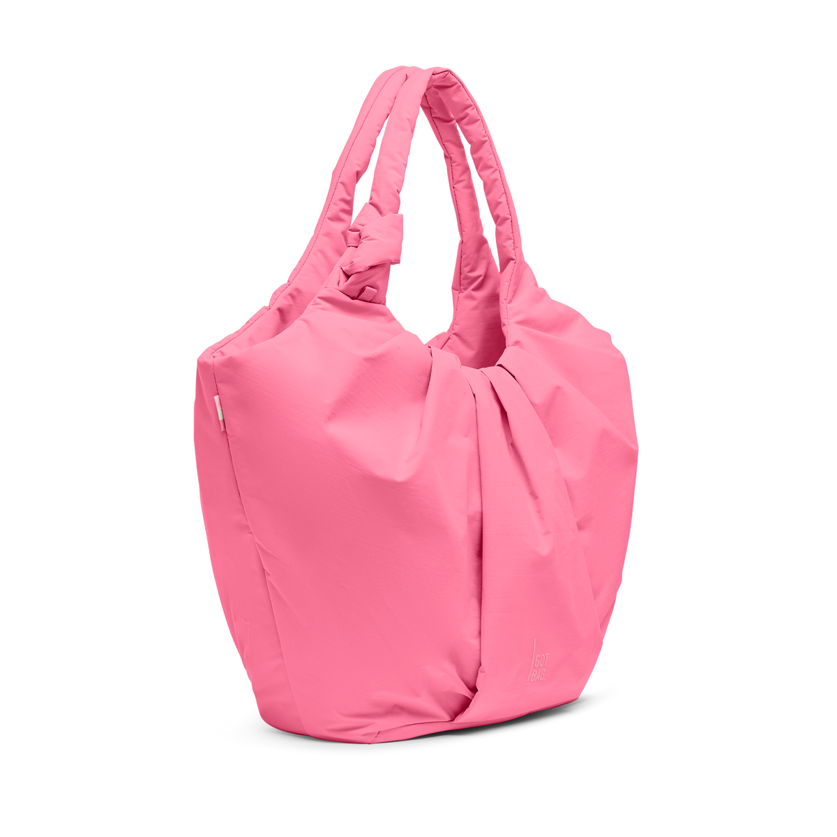 Pleat Tote Bag 'Salina Pink' – Monochrome Edition GOT BAG