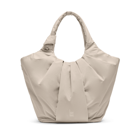 Pleat Tote Bag 'Scallop' – Monochrome Edition GOT BAG