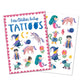 Lustige Kinder-Tattoos 'Fantastische Wesen' Frau Ottilie