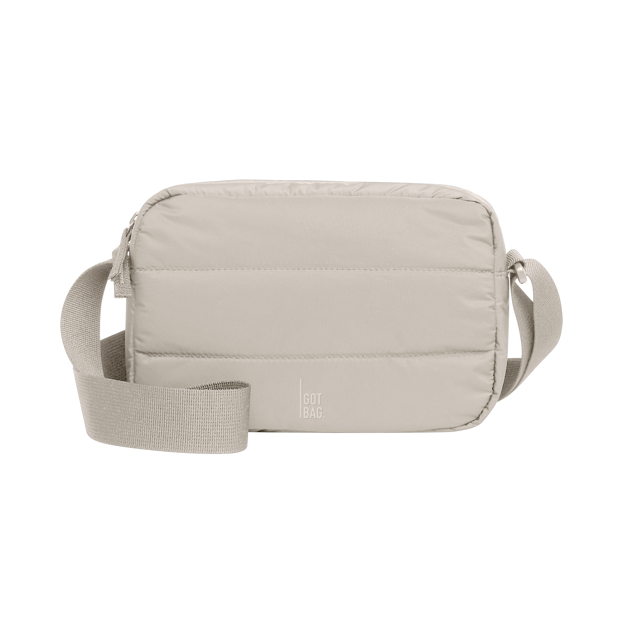 Puffer Crossbody Bag 'Scallop' – Monochrome Edition GOT BAG