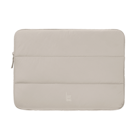 Puffer Laptop Sleeve 14″ 'Scallop' – Monochrome Edition