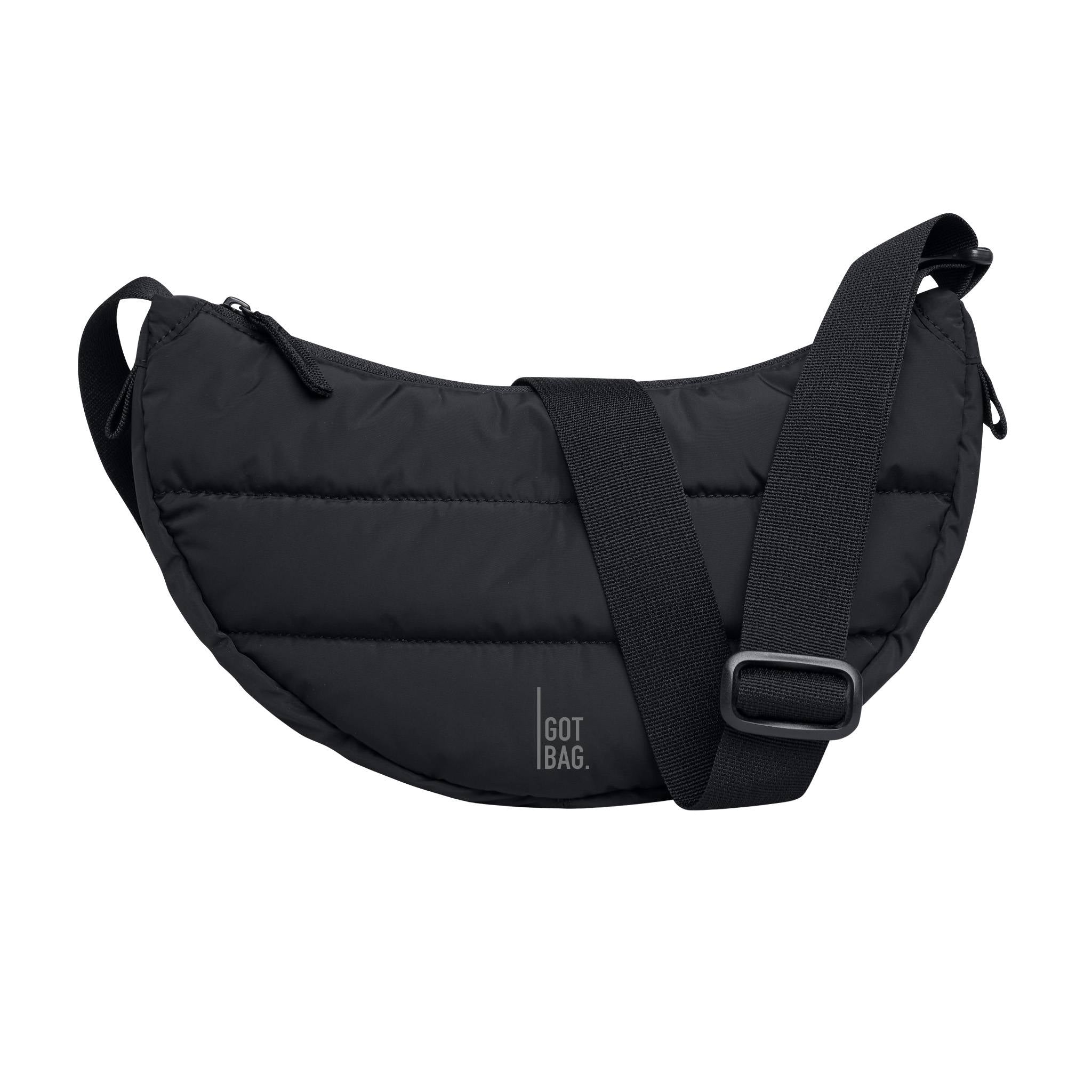Puffer Moon Bag Small 'Black' – Monochrome Edition GOT BAG