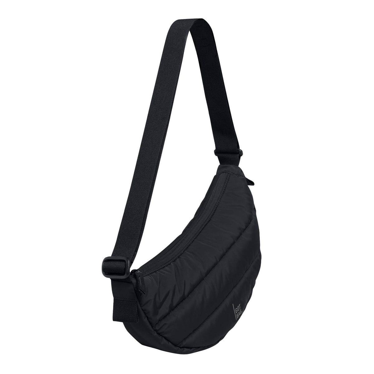 Puffer Moon Bag Small 'Black' – Monochrome Edition GOT BAG