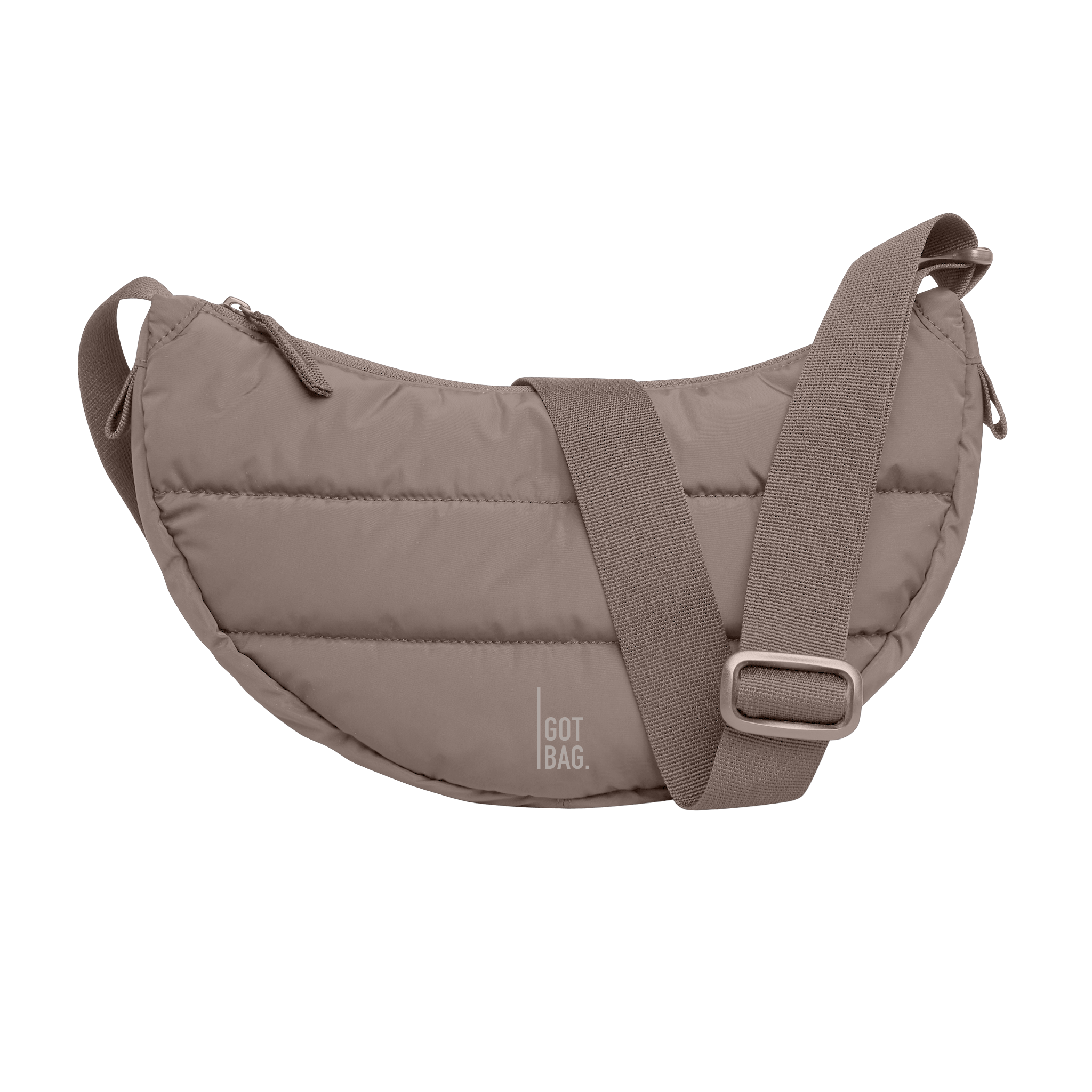 Puffer Moon Bag Small 'Oyster' – Monochrome Edition GOT BAG