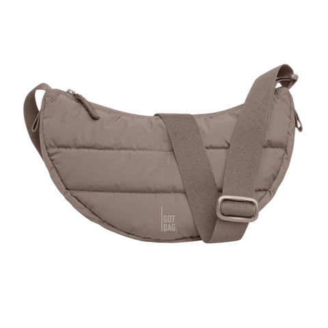 Puffer Moon Bag Small 'Oyster' – Monochrome Edition