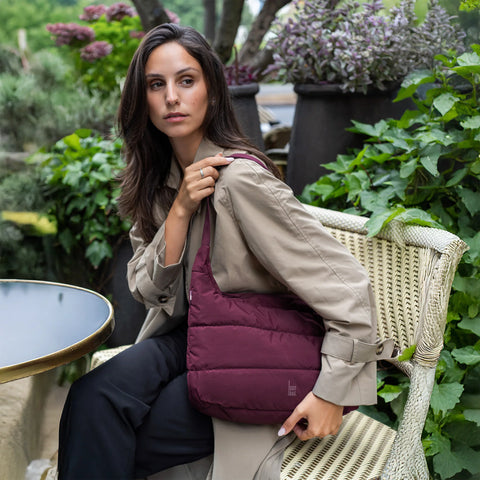 Puffer Square Bag Large 'Kraken' – Monochrome Edition GOT BAG
