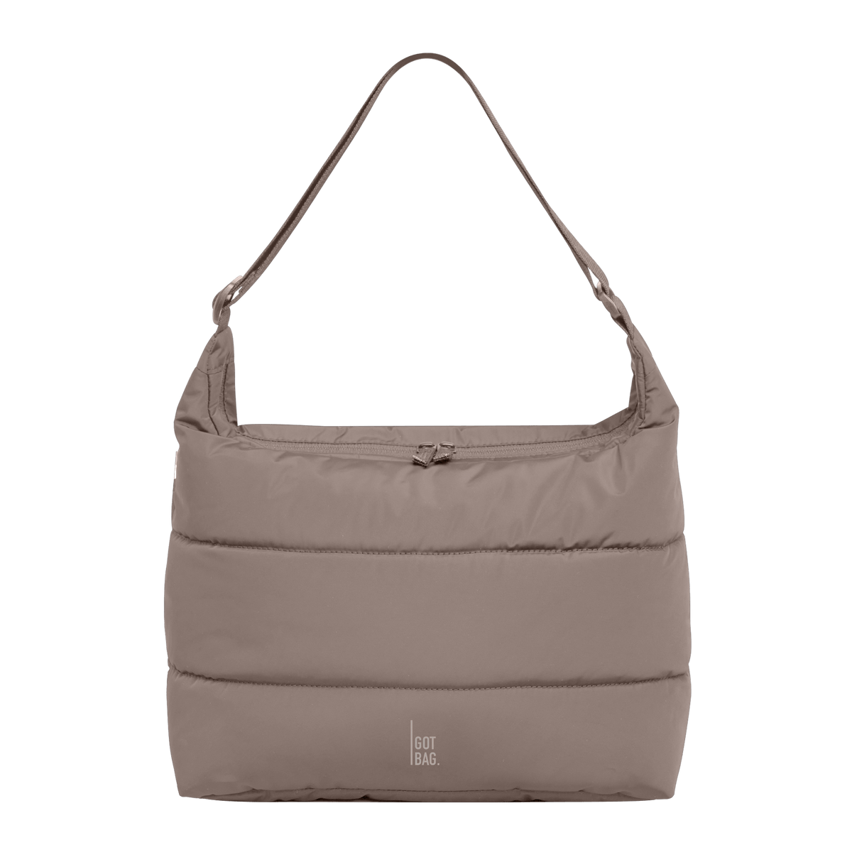Puffer Square Bag Large 'Oyster' – Monochrome Edition GOT BAG