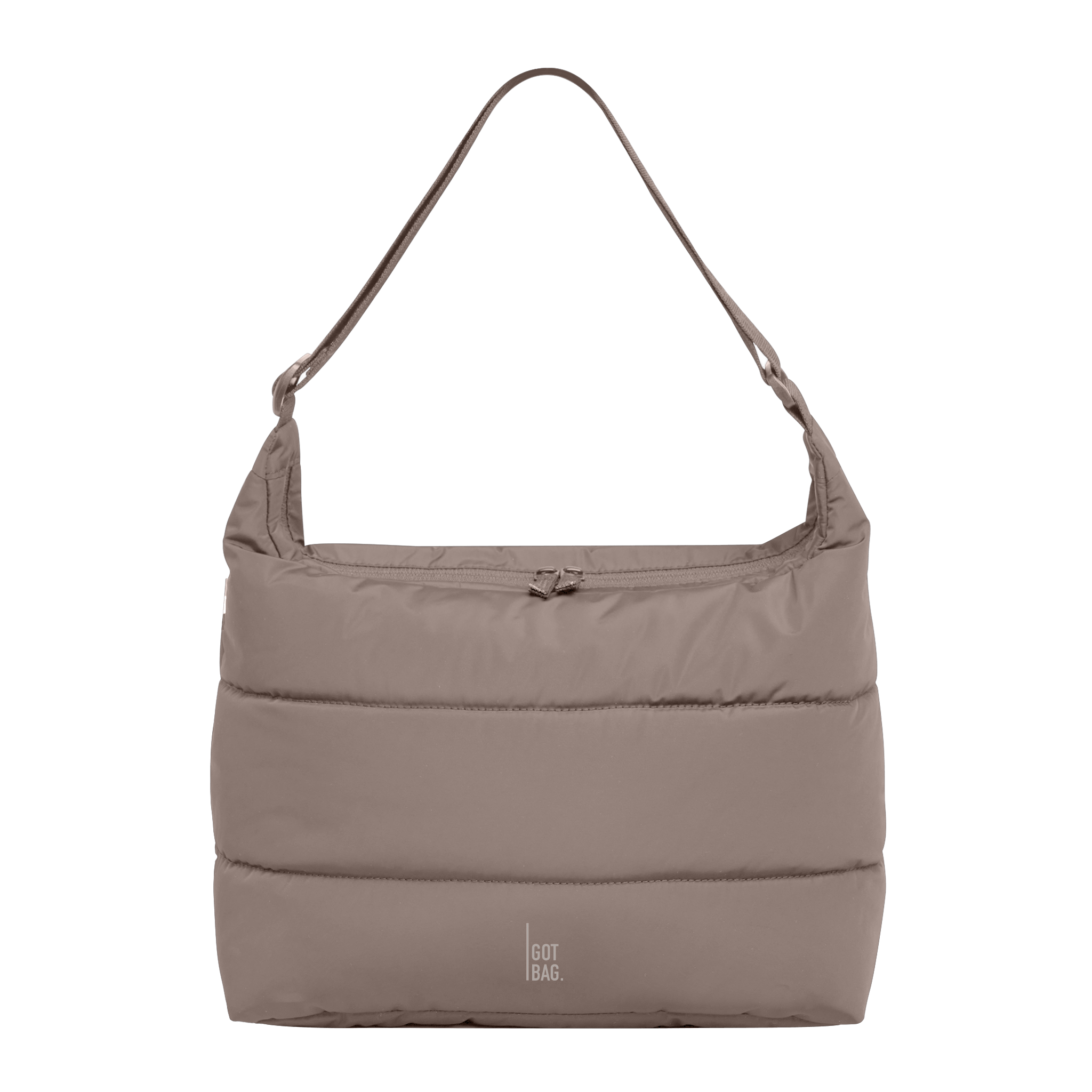Puffer Square Bag Large 'Oyster' – Monochrome Edition GOT BAG