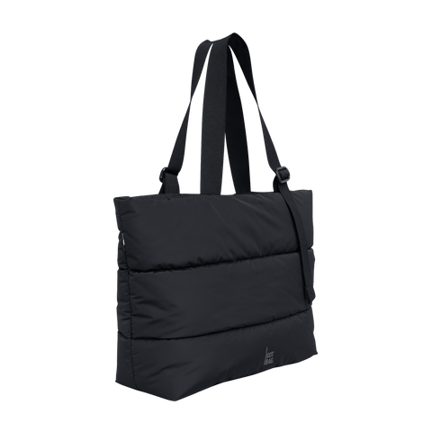 Puffer Tote Bag 'Black' – Monochrome Edition