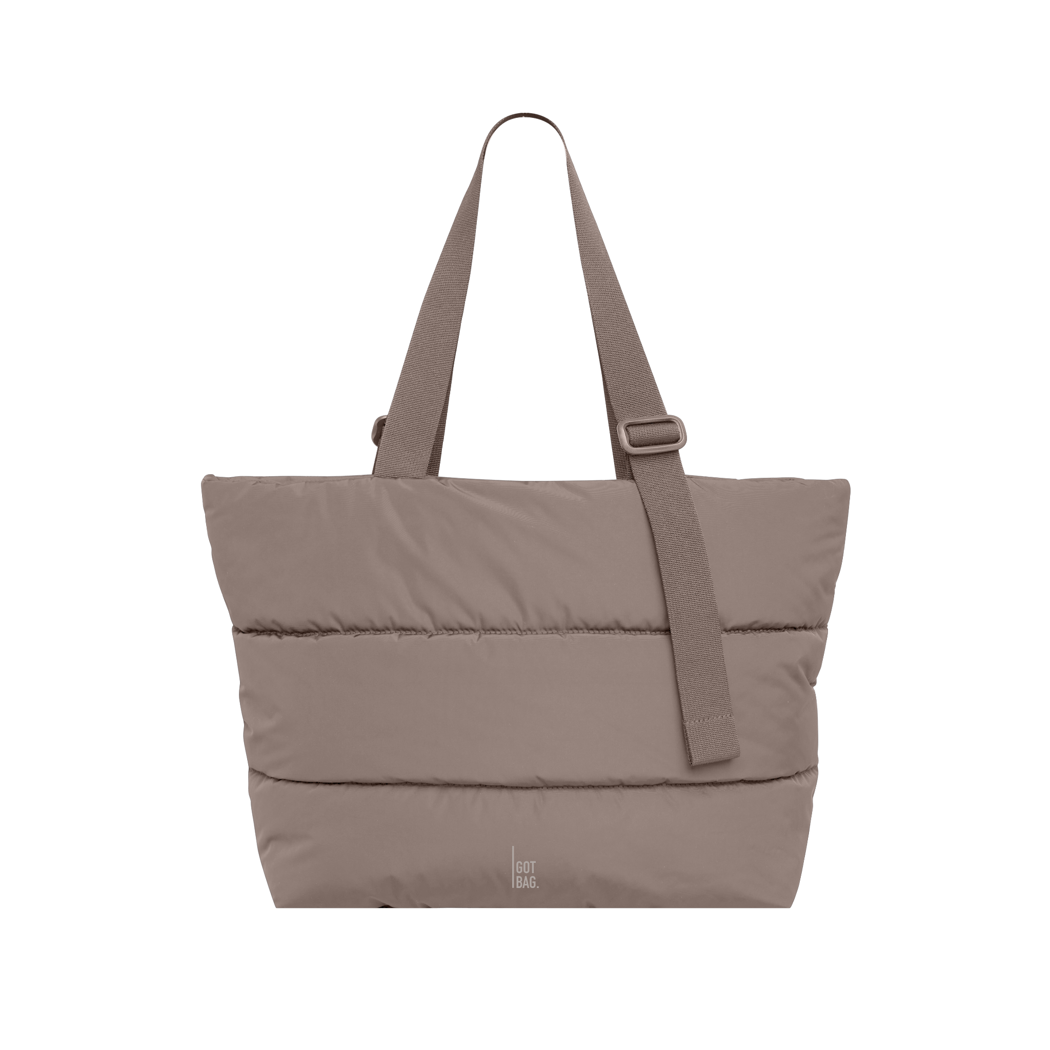 Puffer Tote Bag 'Oyster' – Monochrome Edition GOT BAG