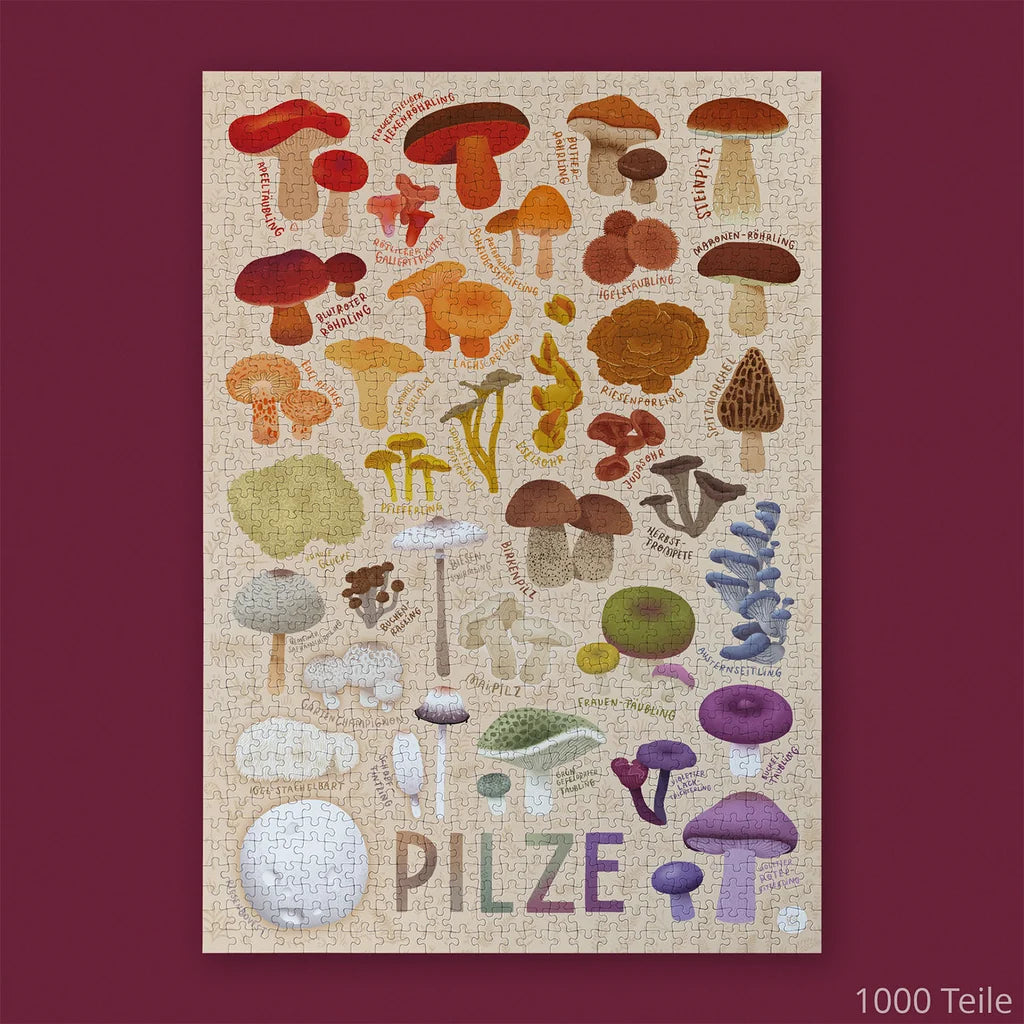 Puzzle 'Pilzvielfalt'