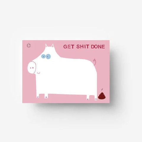 Notizblock 'Get Shit Done' jungwiealt