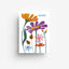 Postkarte 'Danke' – Blumen