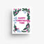Postkarte 'Happy christmas time' – Mistelzweige jungwiealt