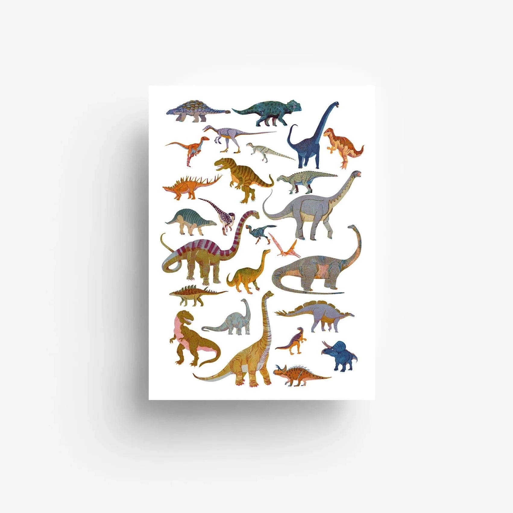 Postkarte 'Dinosaurier' jungwiealt