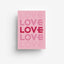Postkarte 'Love' – Typo