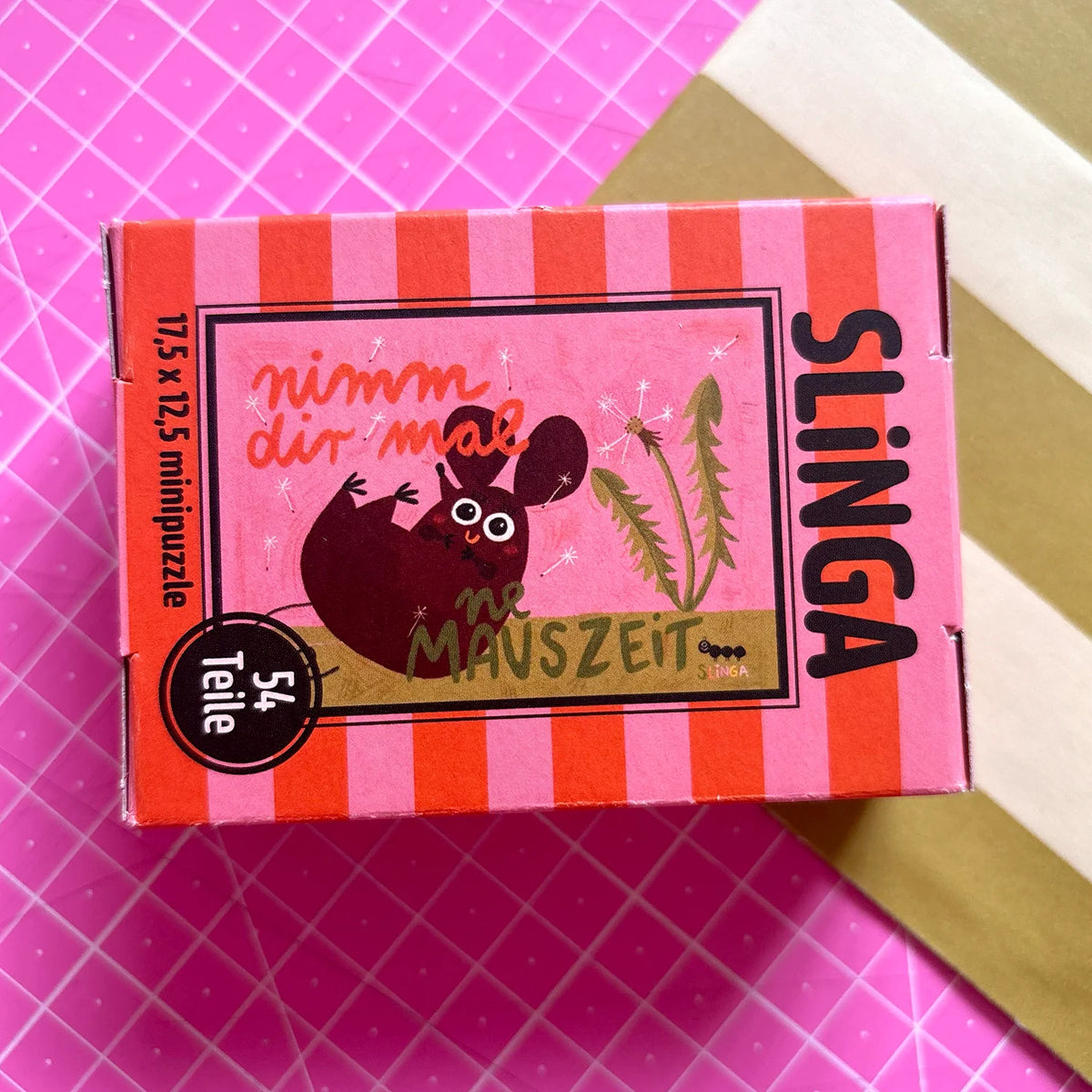 Mini-Puzzle 'Nimm dir mal ne Mauszeit'