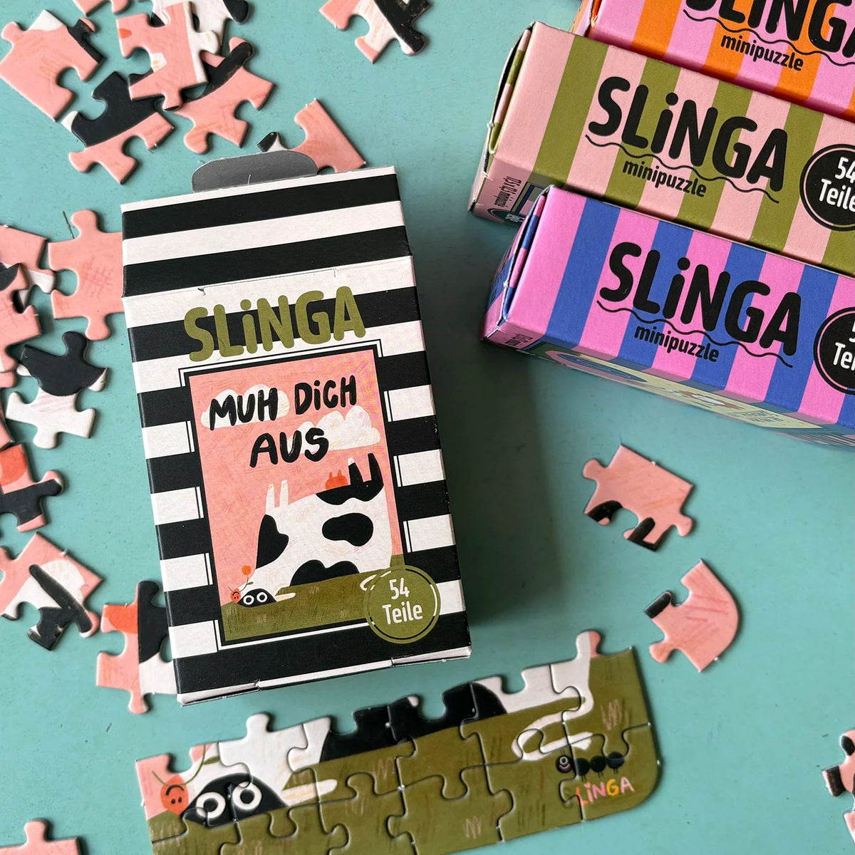 Mini-Puzzle 'Muh dich aus'
