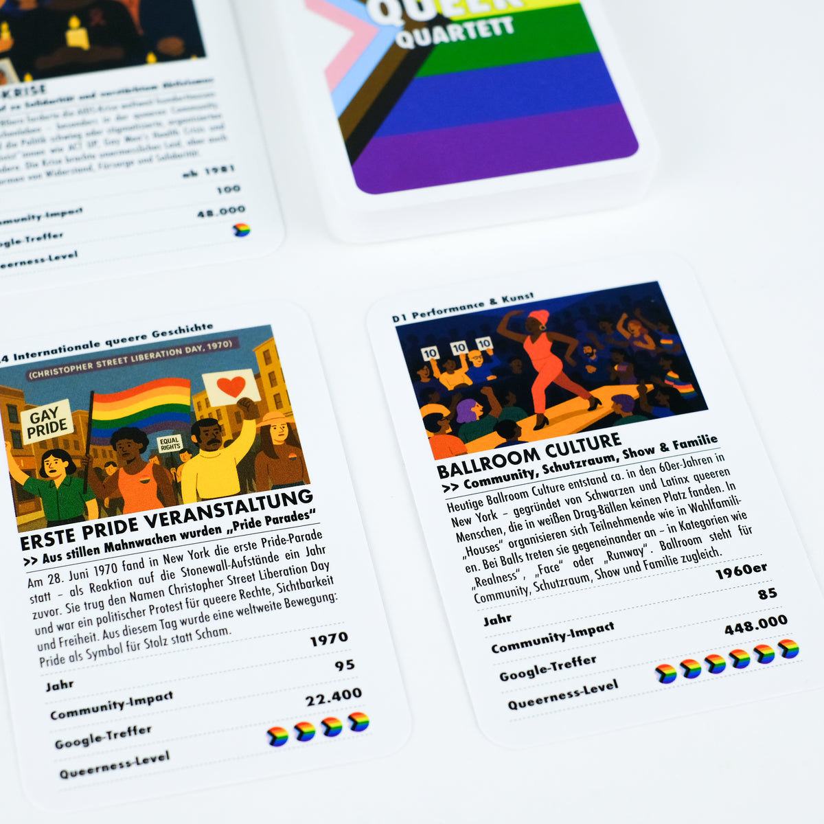 Queer Quartett IndieCards