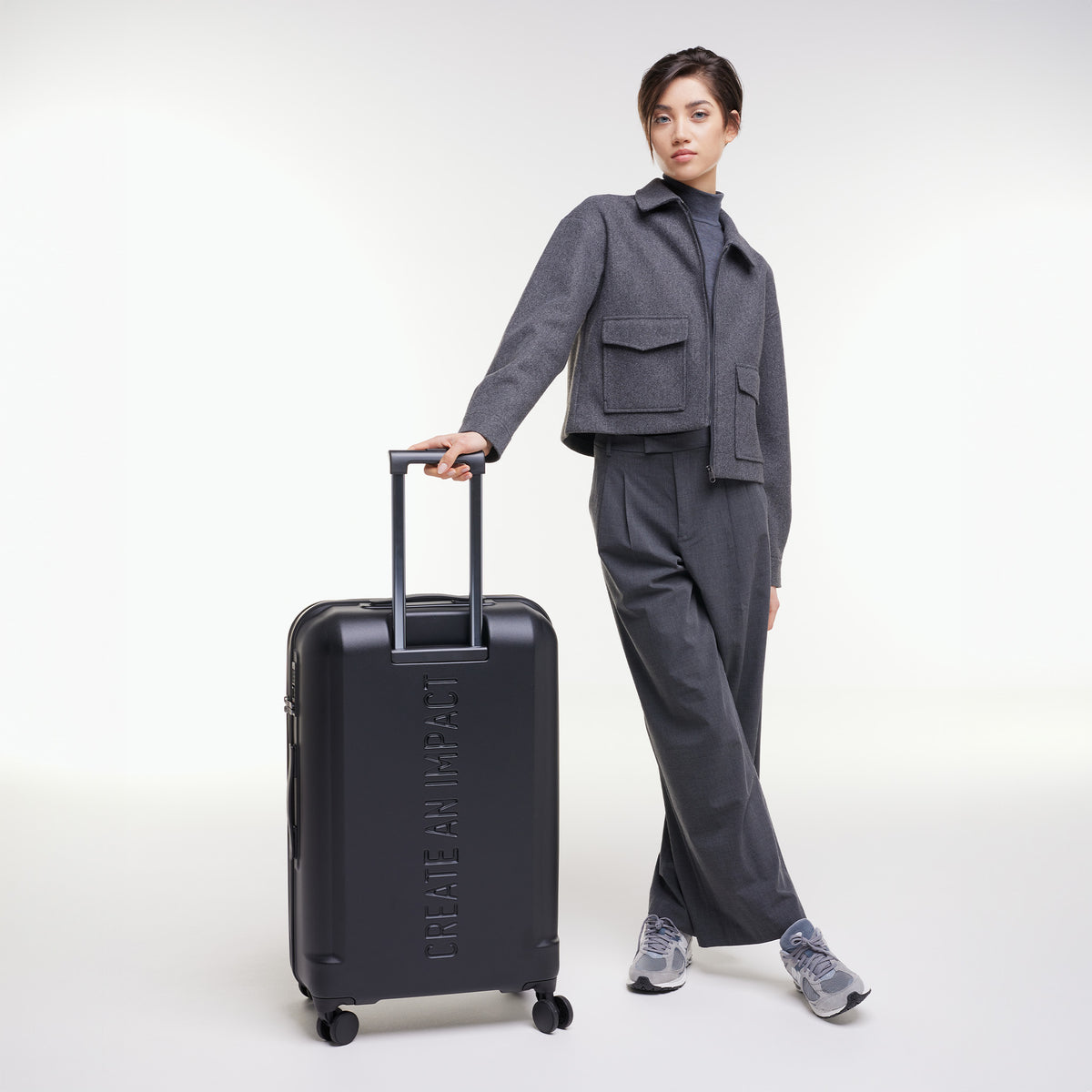Koffer Re:Shell Checked 'Black' GOT BAG
