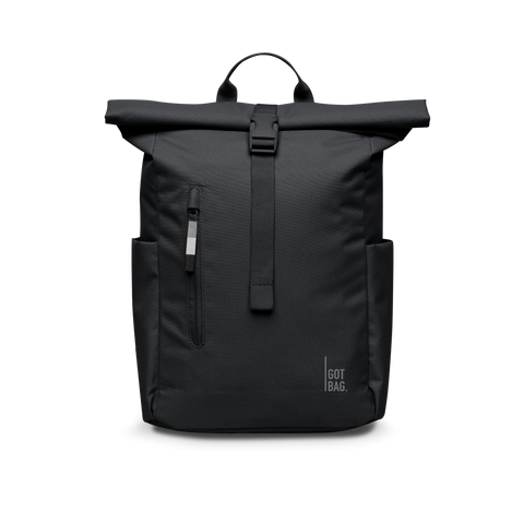 RollTop Easy Small 'Black' – Monochrome Edition GOT BAG