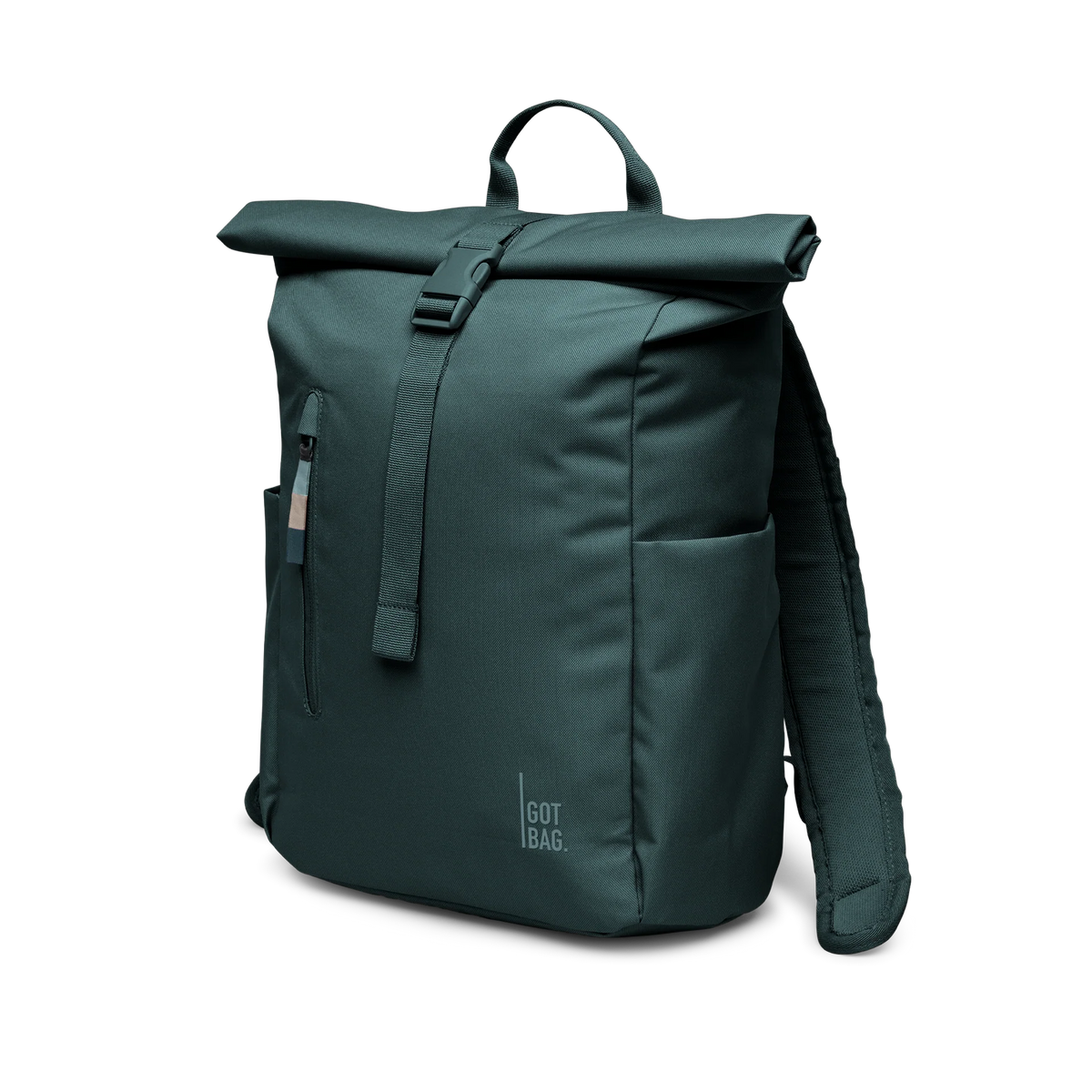 RollTop Easy Small 'Sea Teal' – Monochrome Edition GOT BAG