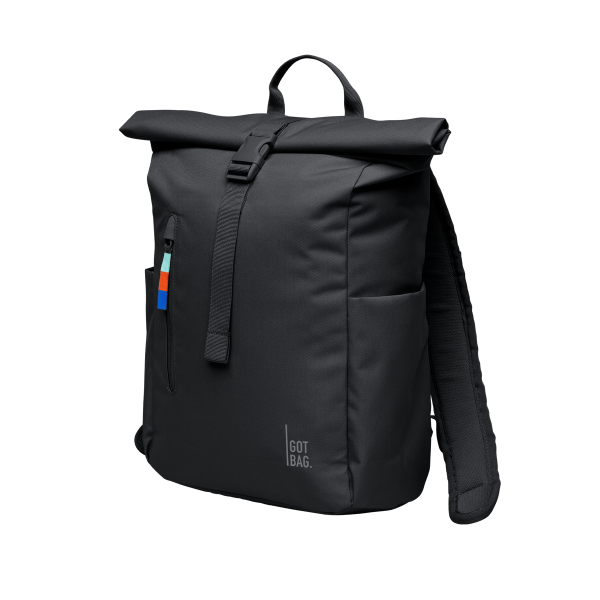 RollTop Easy Small 'Black' GOT BAG