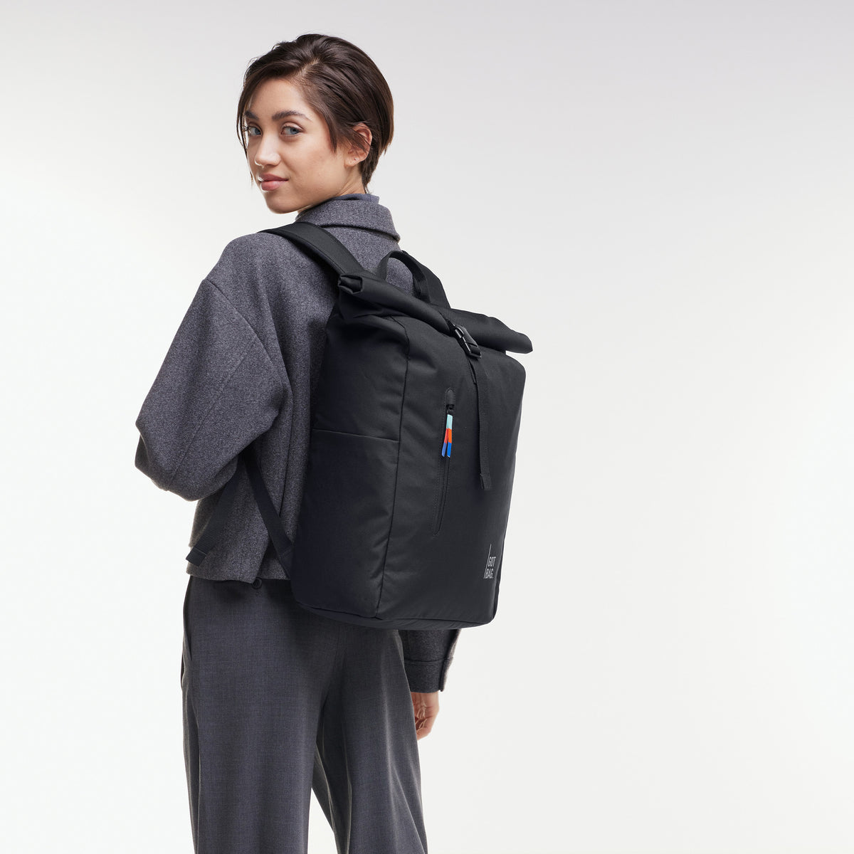 RollTop Easy 'Black' GOT BAG