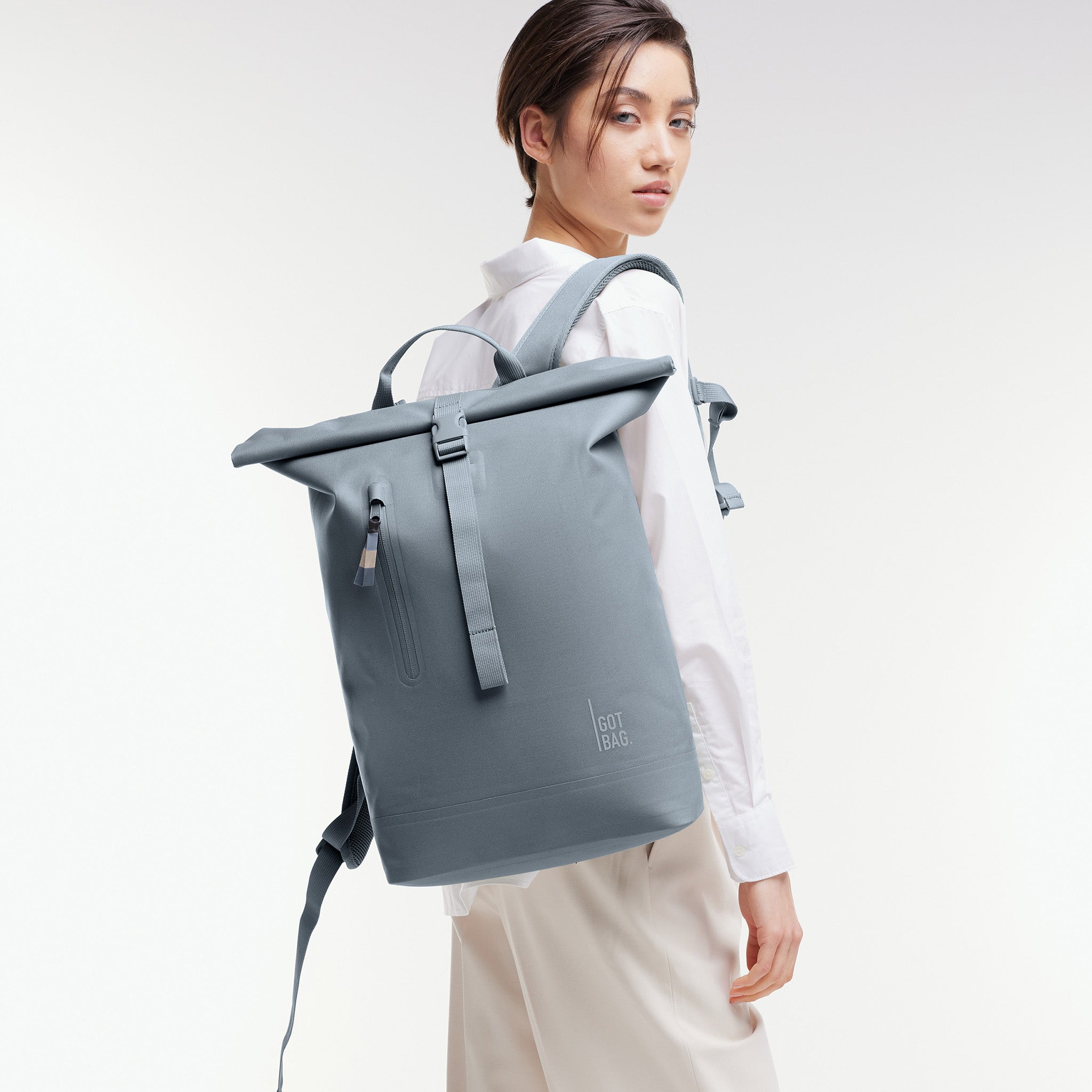 RollTop Lite 2.0 'Marlin' – Monochrome Edition GOT BAG
