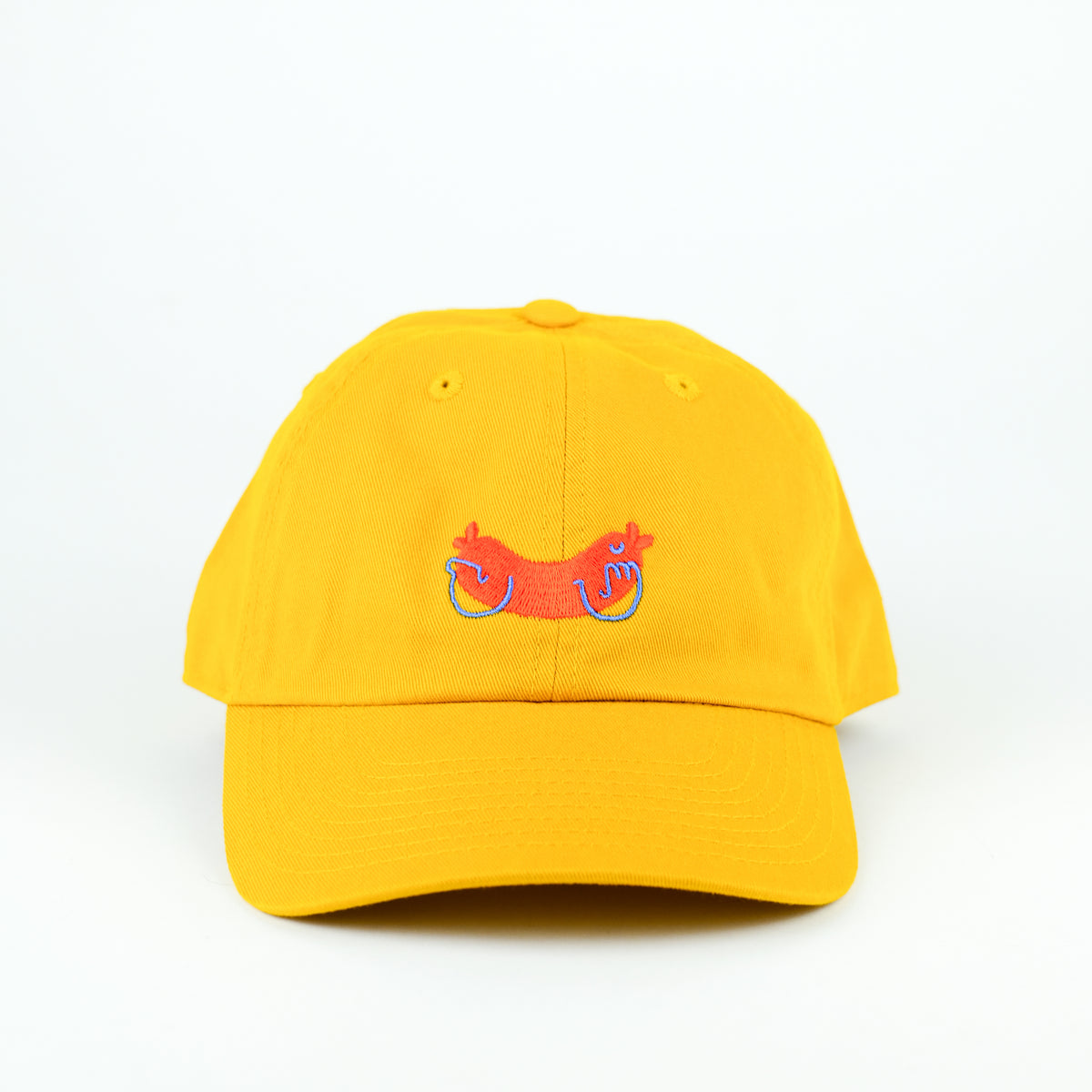 Cap 'Wurst' – gelb Rubberband