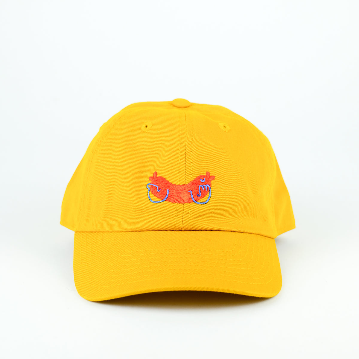 Cap 'Wurst' – gelb Rubberband