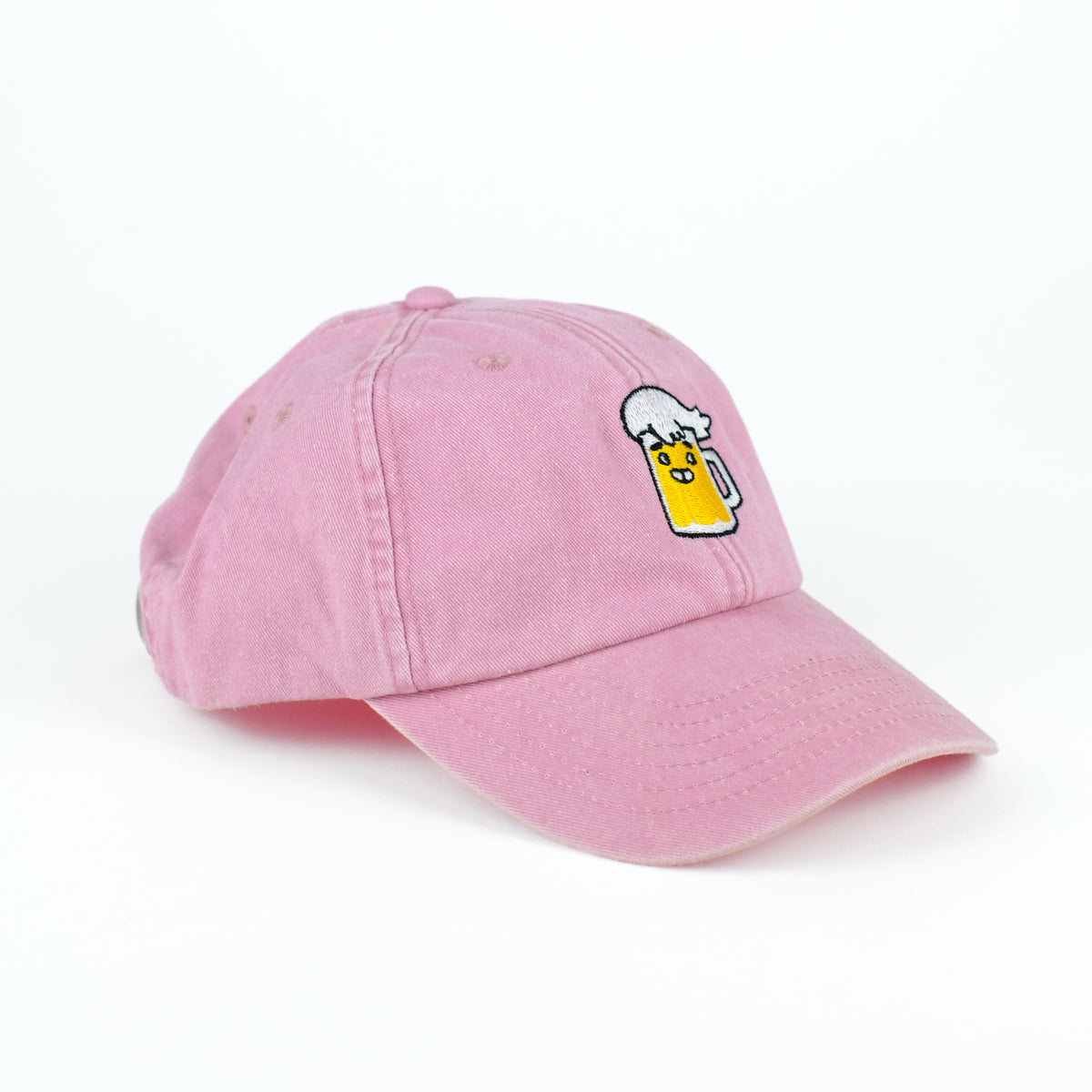 Cap 'Bier' – rosa Rubberband
