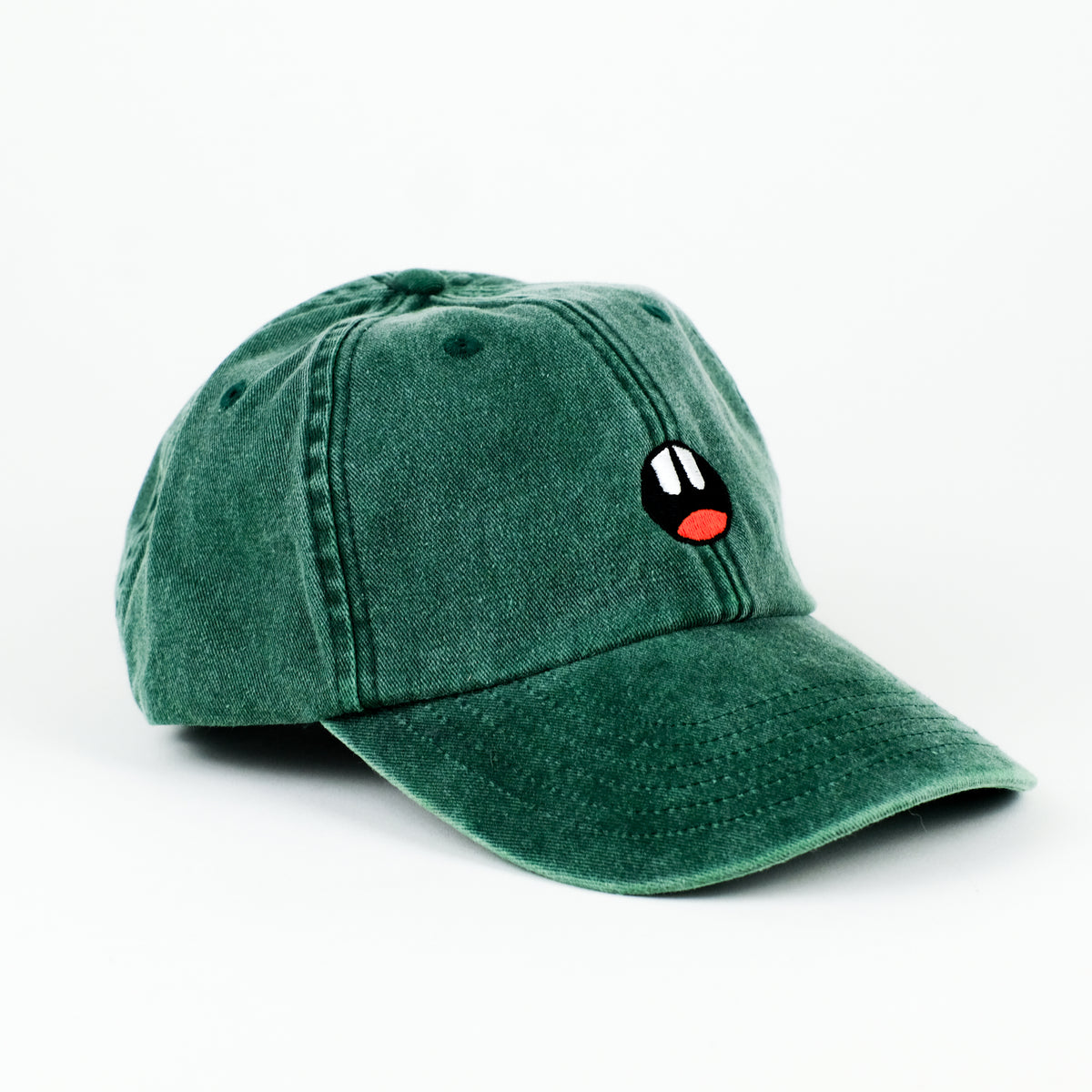 Cap 'Grinsen' – grün Rubberband