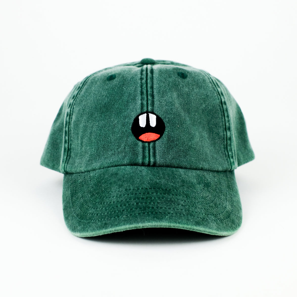 Cap 'Grinsen' – grün Rubberband