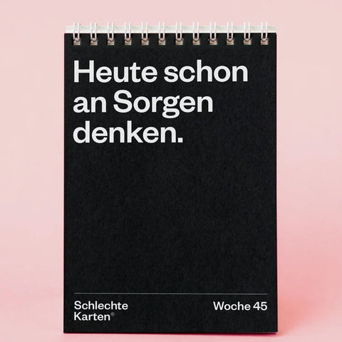Demotivierender Tischkalender 2026 Rainer Holl