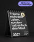Demotivierender Tischkalender 2027 Schlechte Karten