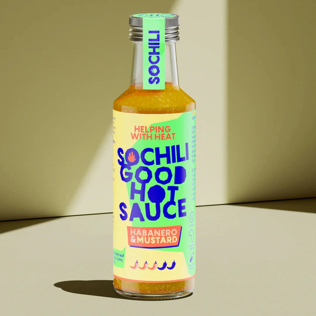 Chilisoße 'Habanero & Mustard' So Chili
