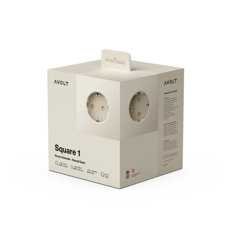 Steckdose 'Square 1' – Nomad Sand