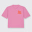 T-Shirt 'We Are All Human' - pink Bee Proud