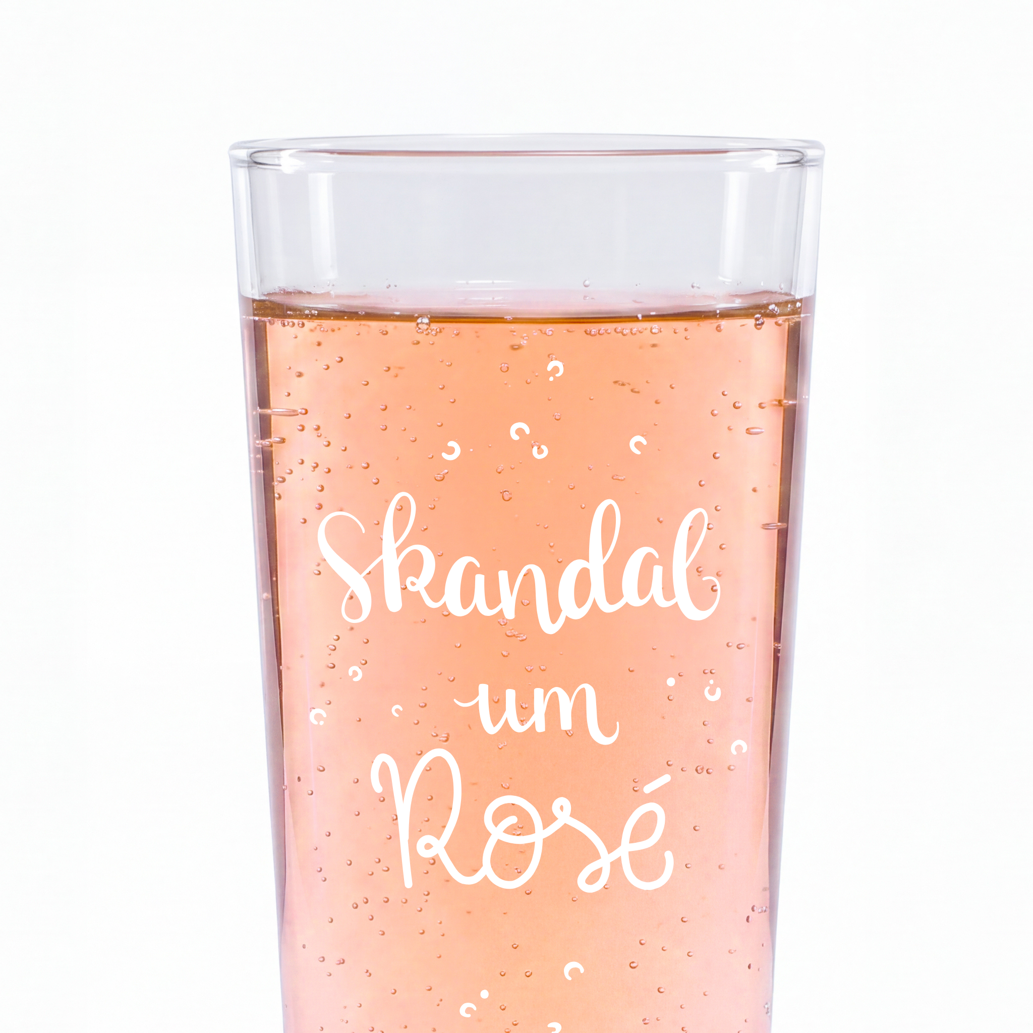 Weinschorle-Glas 'Skandal um Rosé'