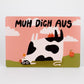 Frühstücksbrettchen 'Muh dich aus' Slinga