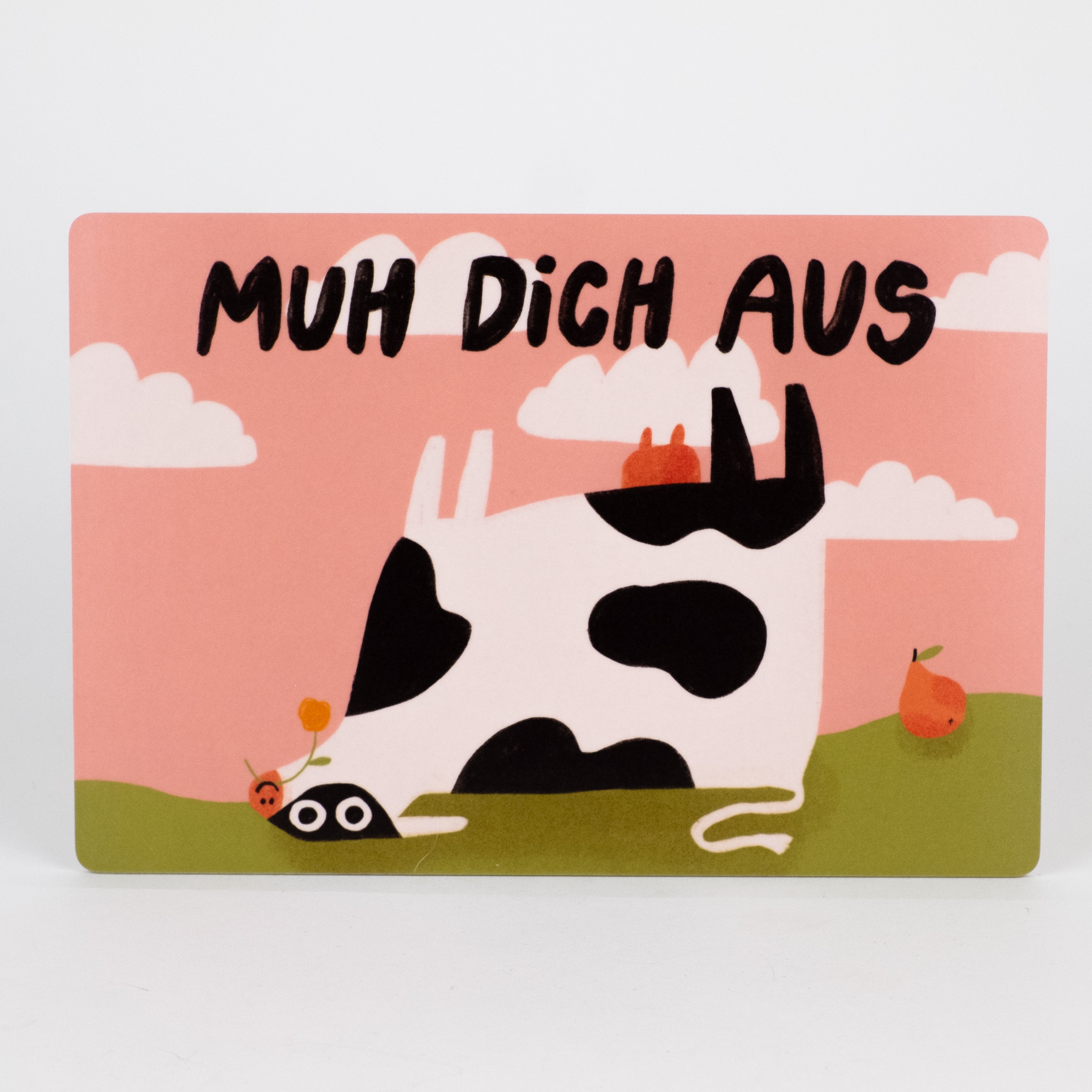 Frühstücksbrettchen 'Muh dich aus' Slinga