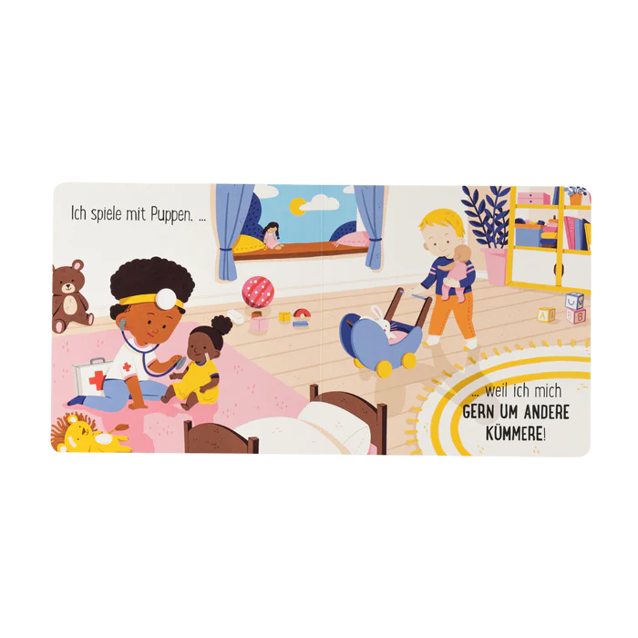 Kinderbuch 'Spielzeug ist für alle da!' Zuckersüß Verlag