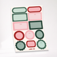 Geschenkaufkleber Stickerset LIEBS.CO