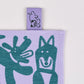 Geschirrhandtuch 'Hunde' Wrap