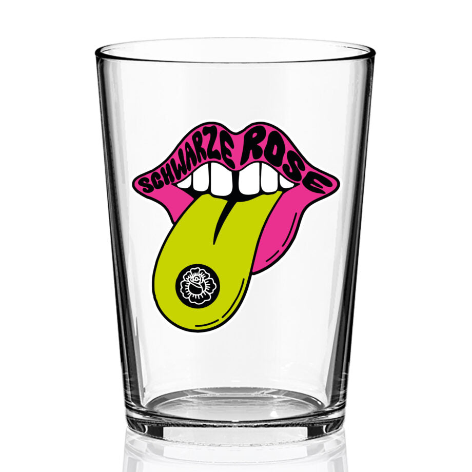 Craft Beer Glas 'Trippy Licker' Schwarze Rose Craft Beer